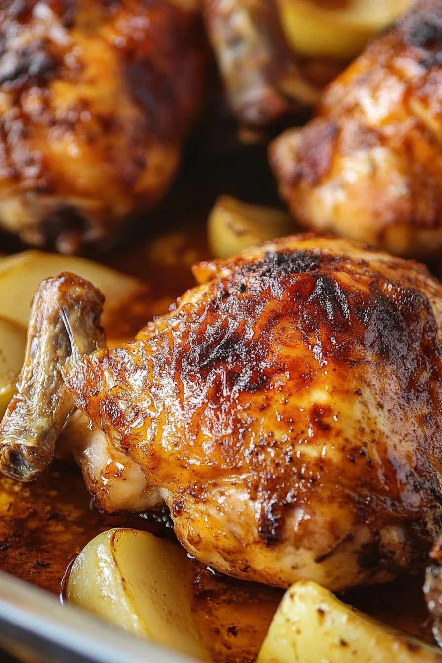 Pollo a la Cerveza Asado al Horno