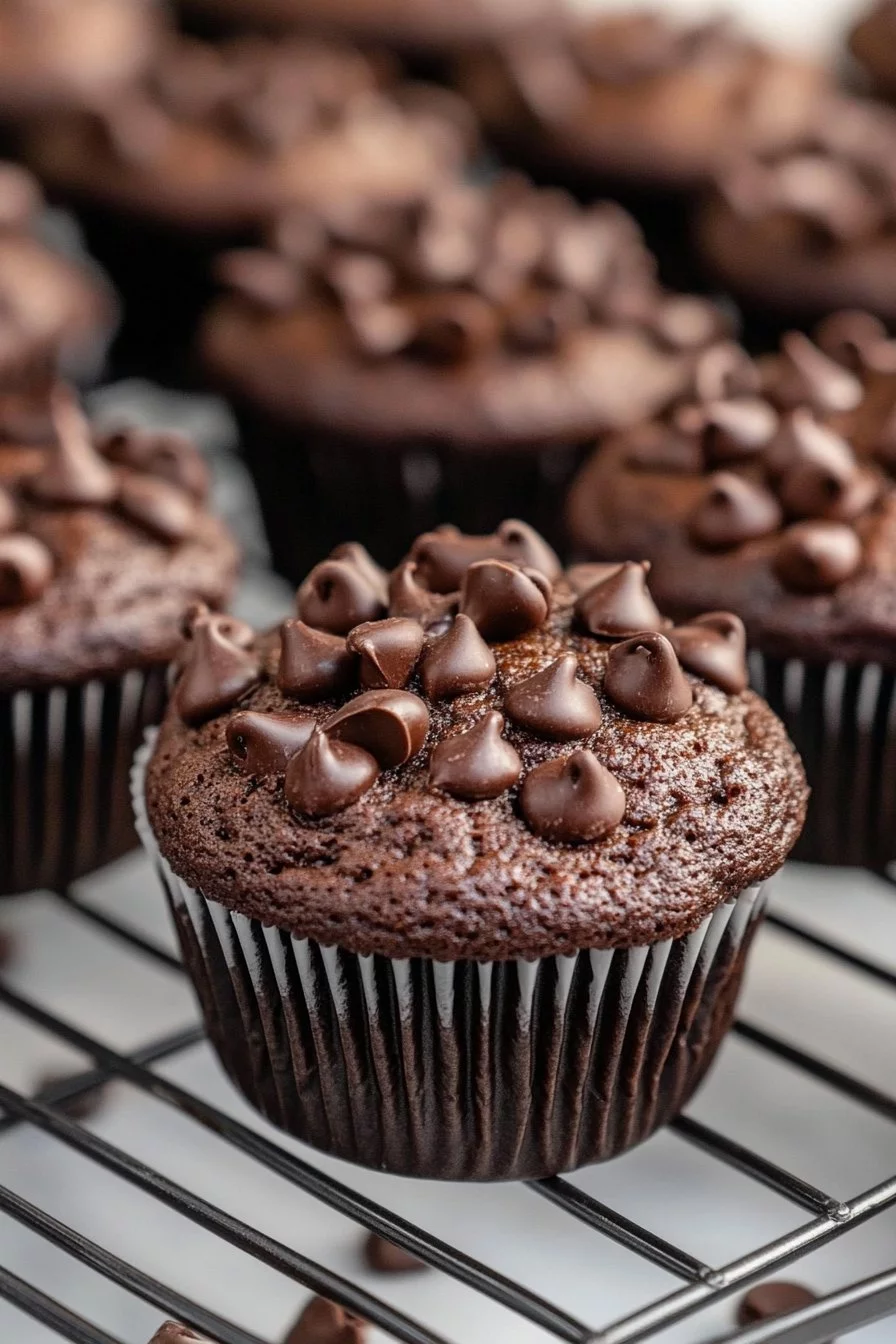 Muffins de Plátano y Chocolate