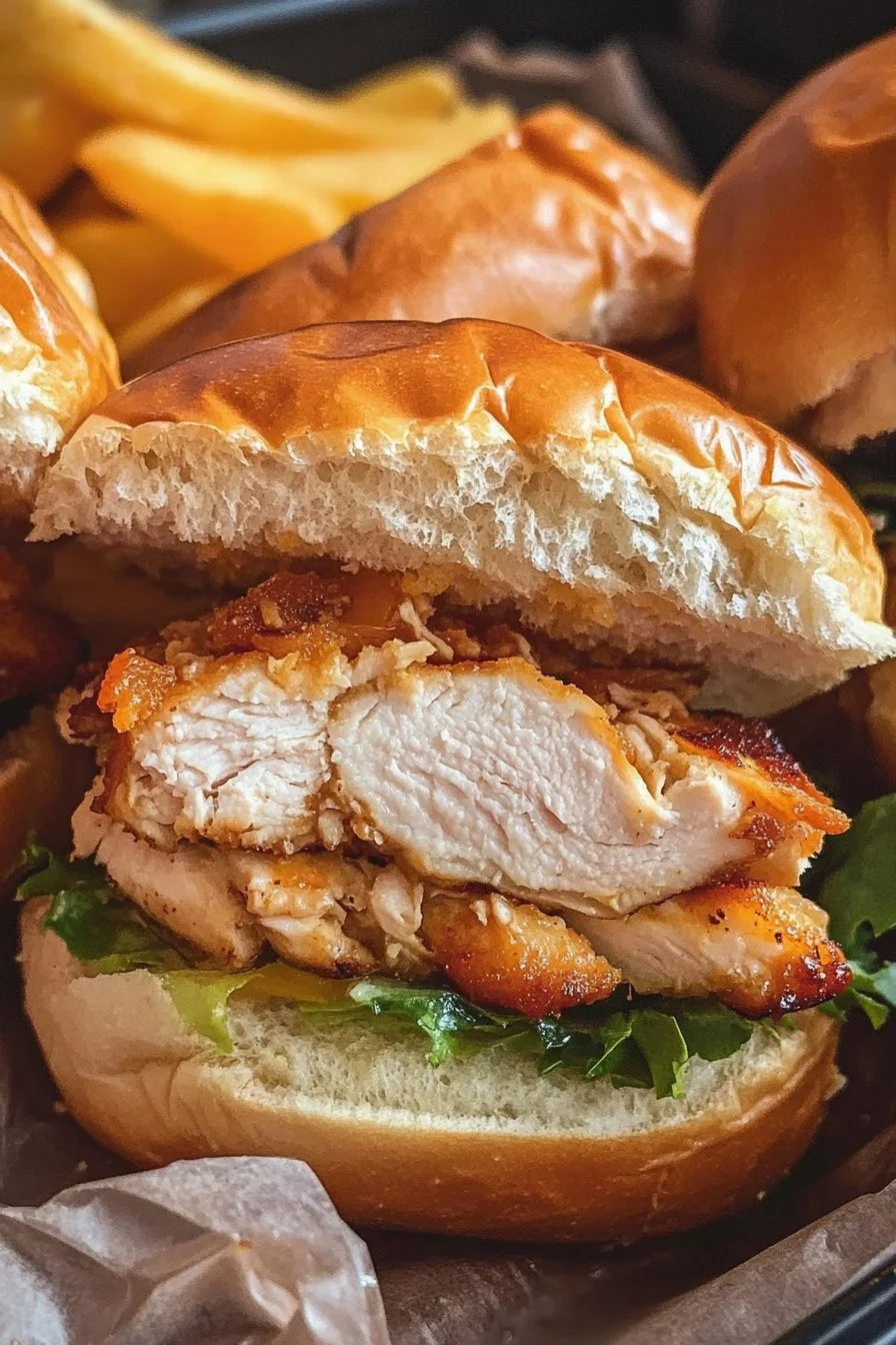 Sándwiches de Pollo para Fiestas