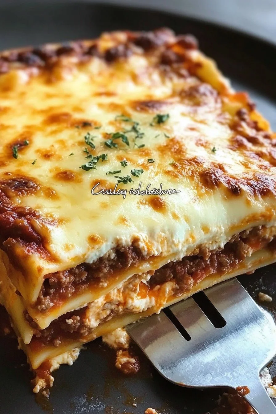Lasaña a la Boloñesa