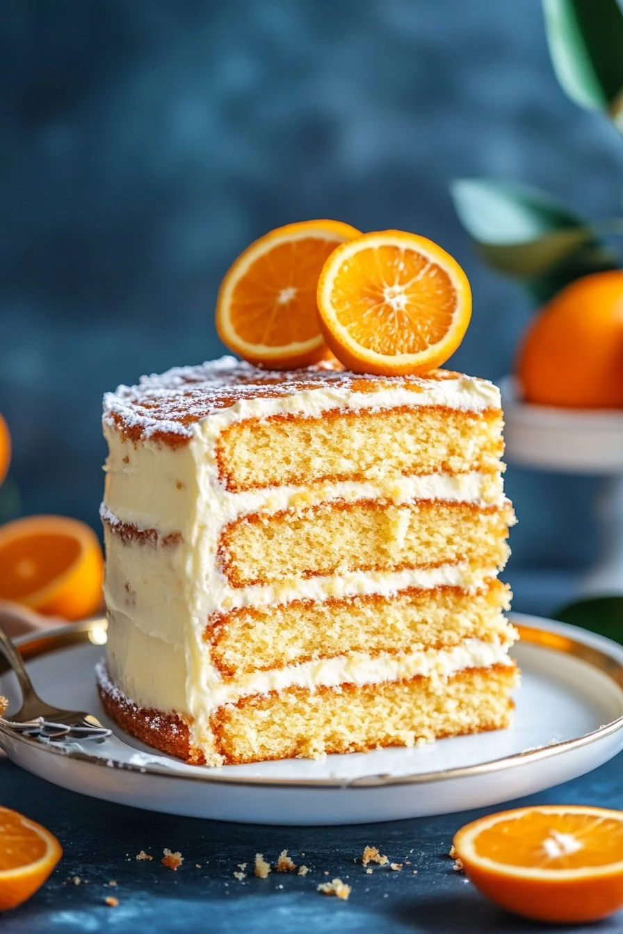 Pastel de Naranja