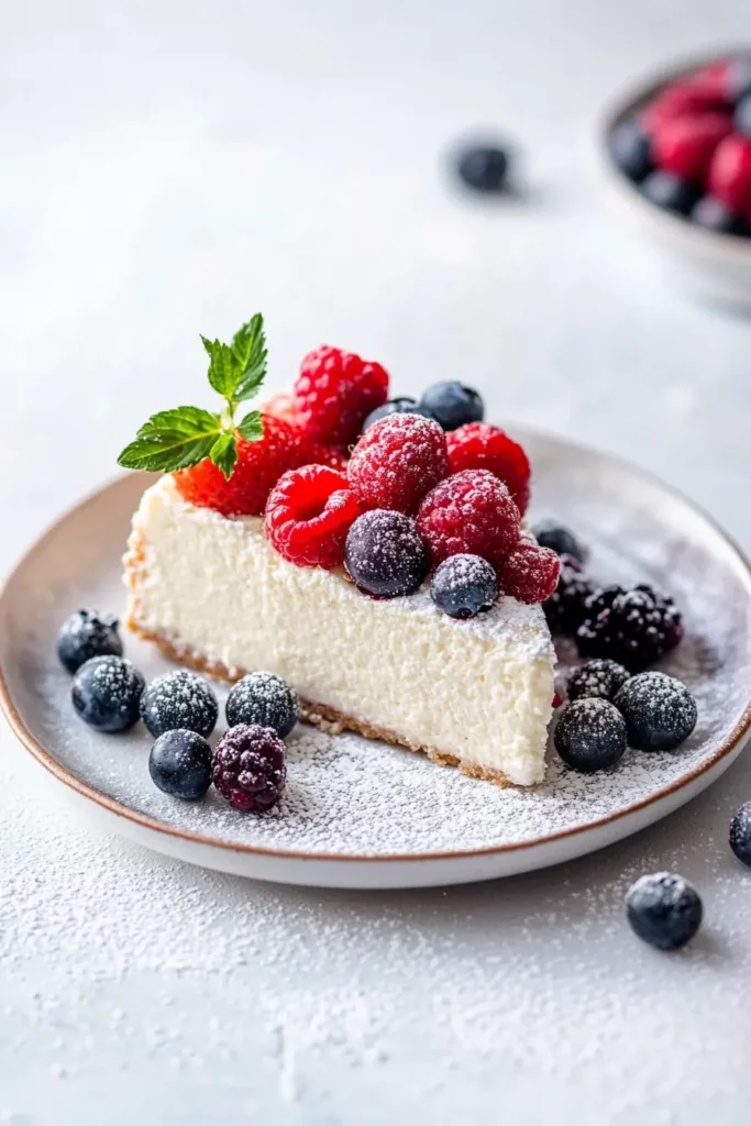 Banner de pastel de yogur