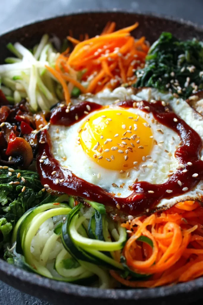 Bibimbap Coreano Colorido