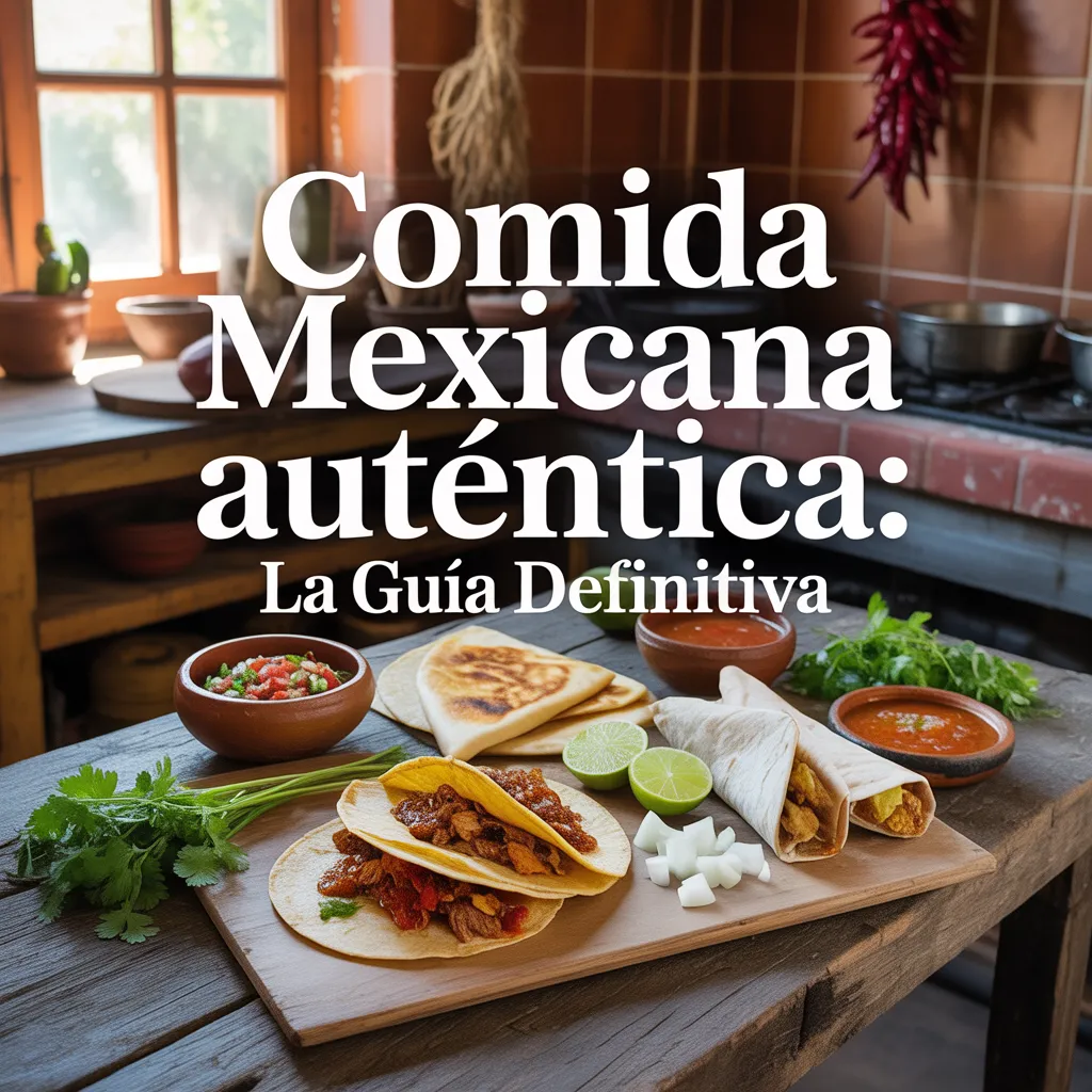 Comida Mexicana Auténtica: La Guía Definitiva