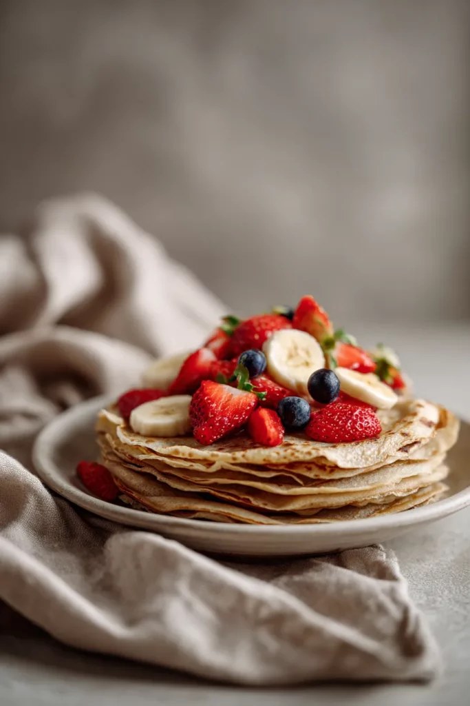 Crepes de Avena Saludables