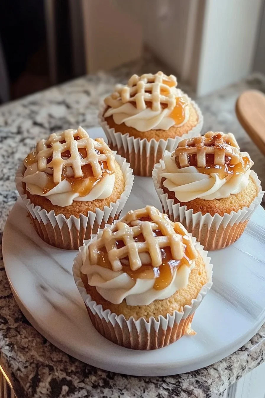 Magdalenas de Tarta de Manzana