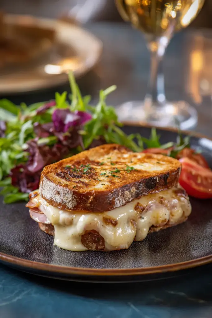 Croque monsieur moderno