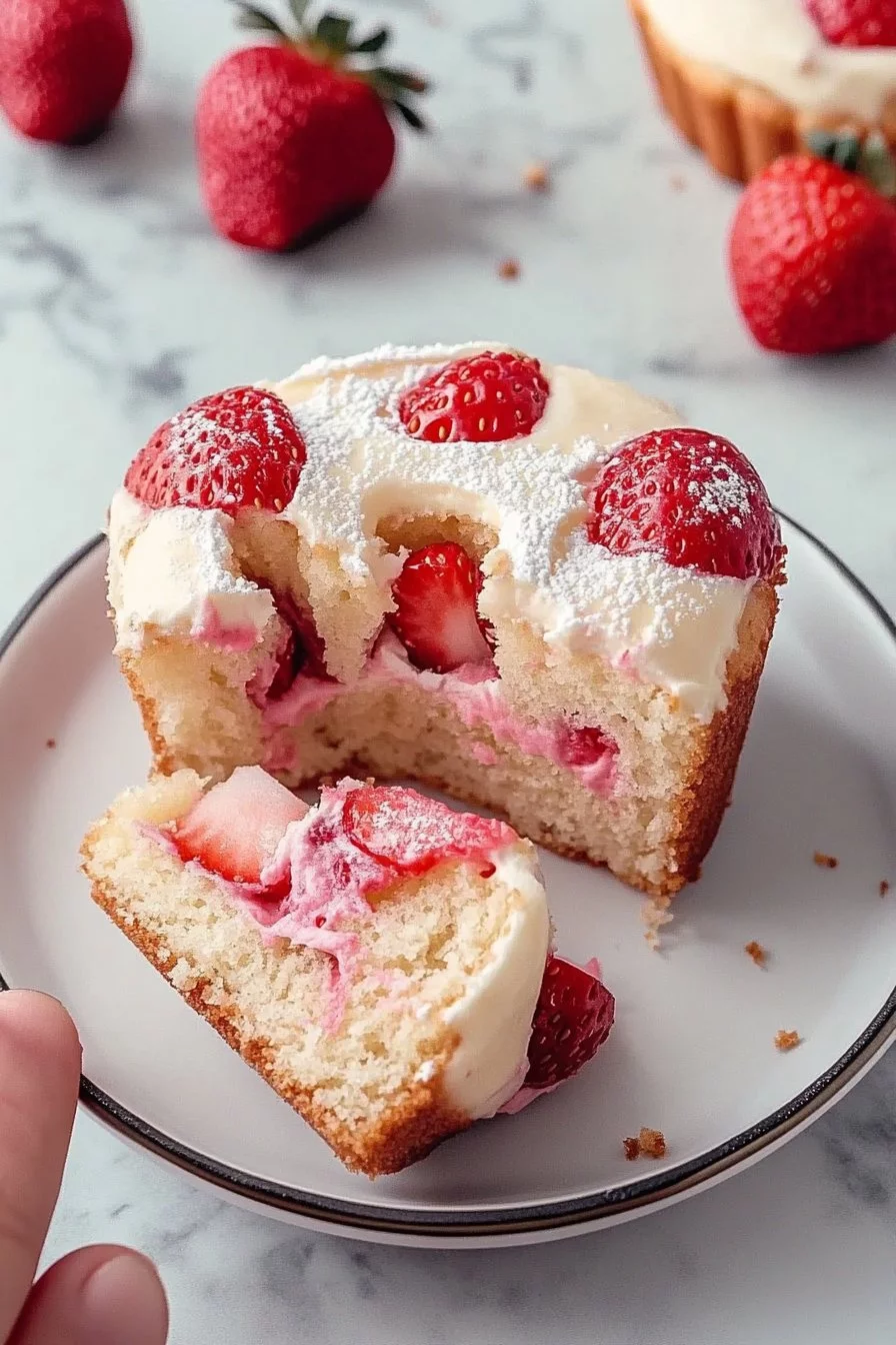 Pastel de Fresa