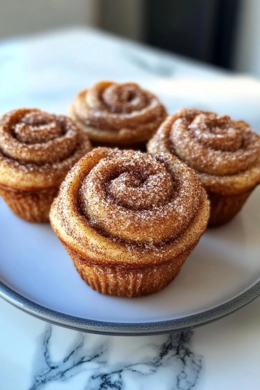 Cruffins de canela