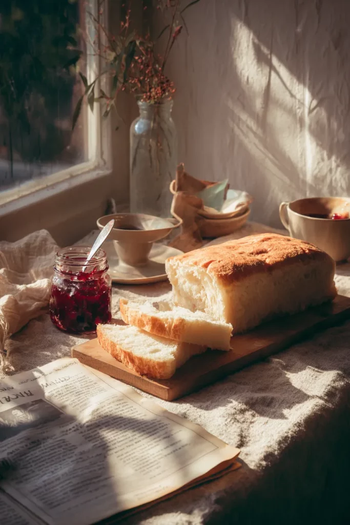 Pan de maicena esponjoso