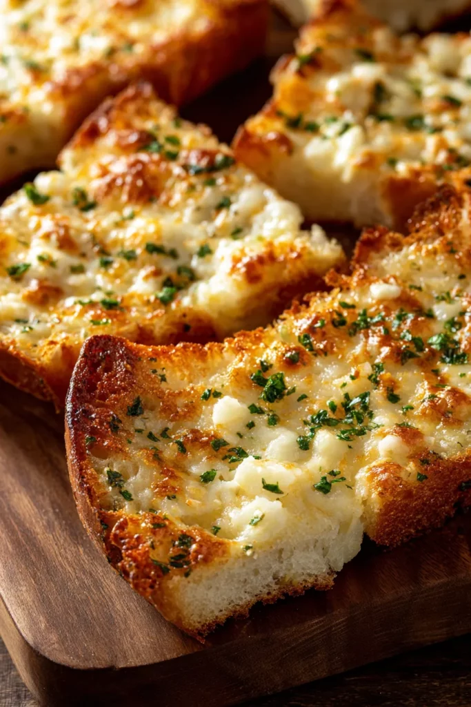 Pan de ajo con queso