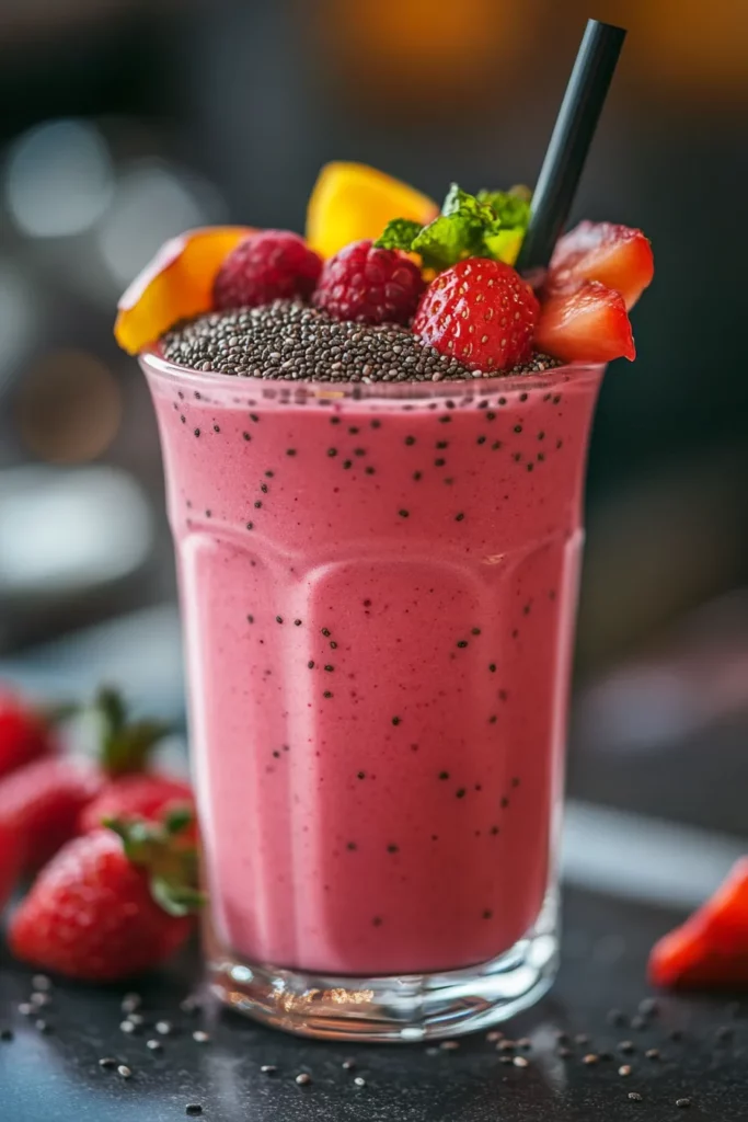 Garnish de smoothie