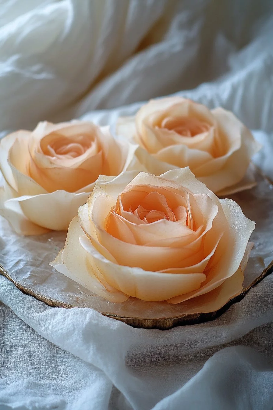 Delicadas Rosas de Manzana en Masa de Hojaldre