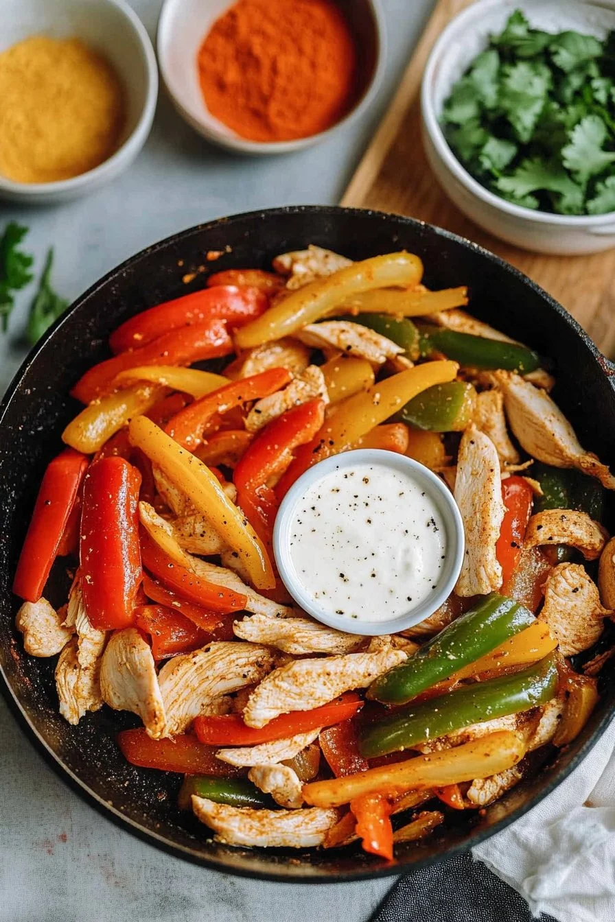 Fajitas de Pollo