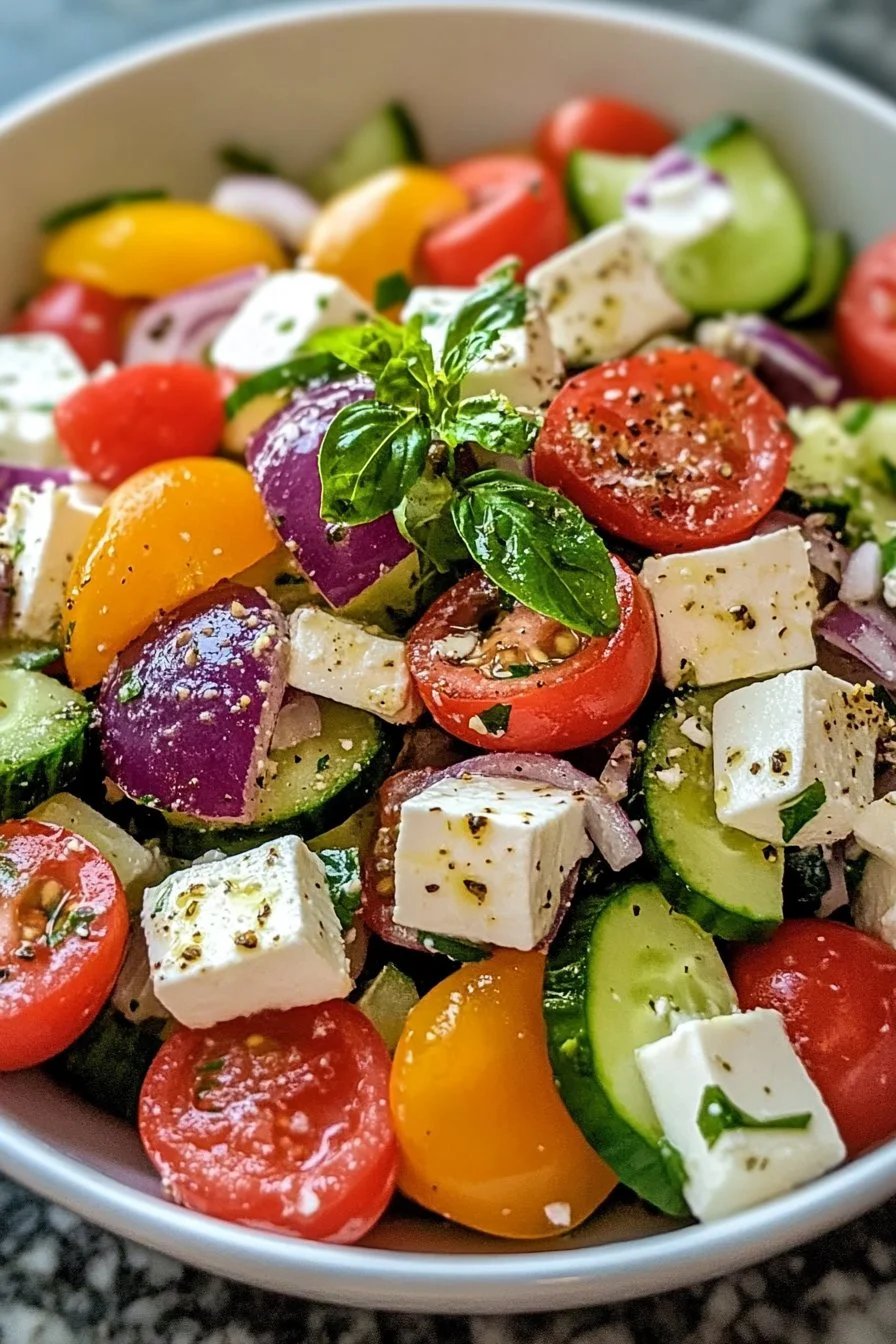 Ensalada Griega Clásica