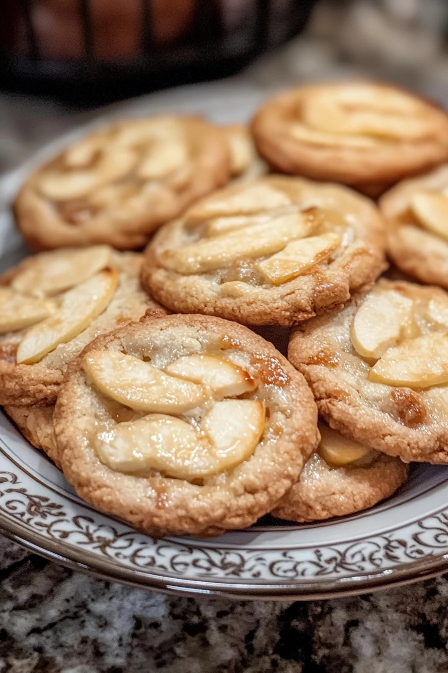 Galletas de tarta de manzana