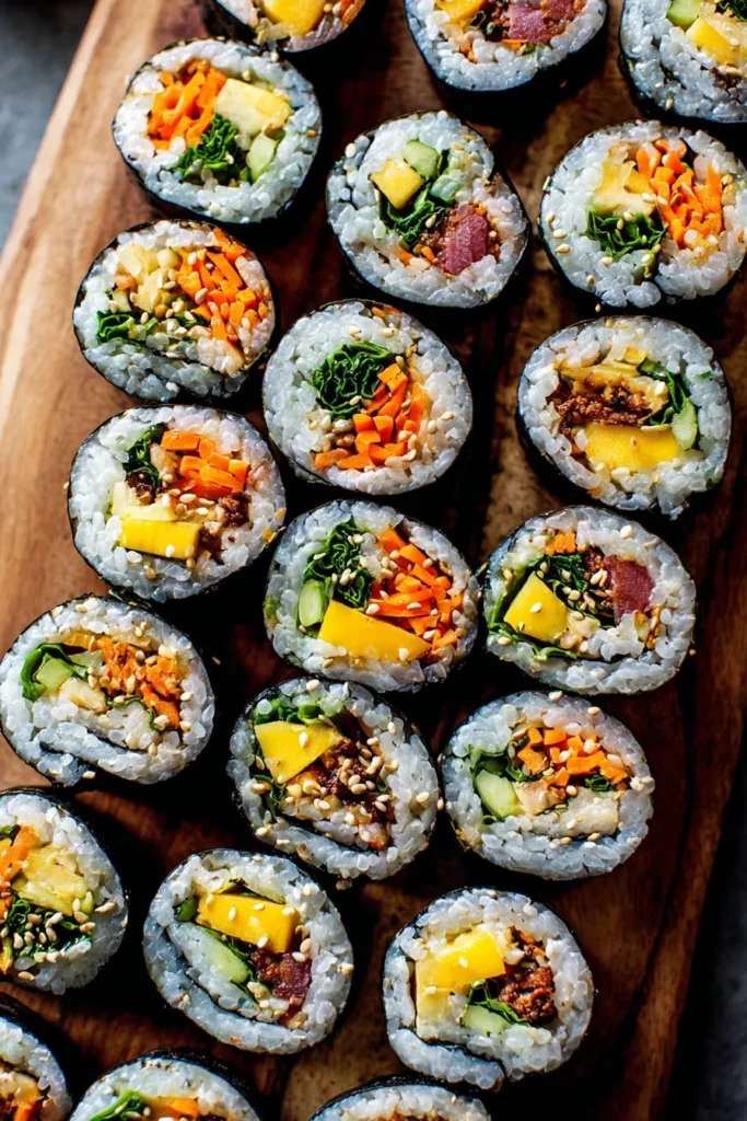 Kimbap colorido