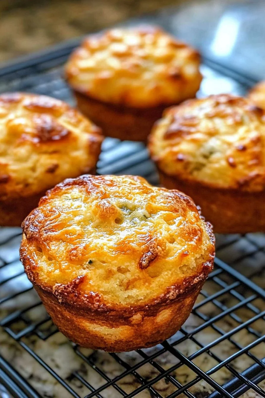 Muffins de Queso Salados