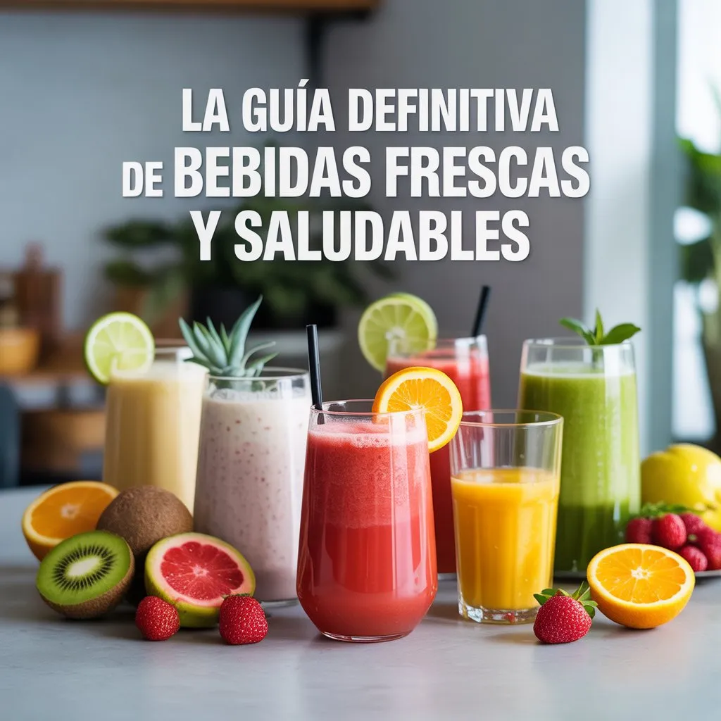 La Guía Definitiva de Bebidas Frescas y Saludables
