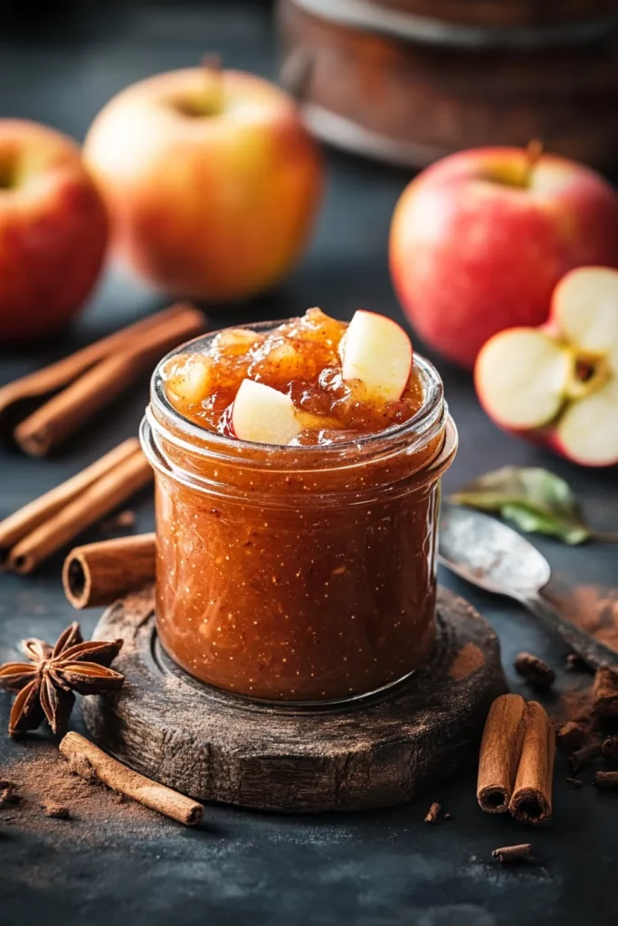 Mermelada de manzana y canela