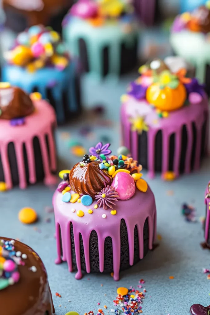 Mini Pasteles Goteo