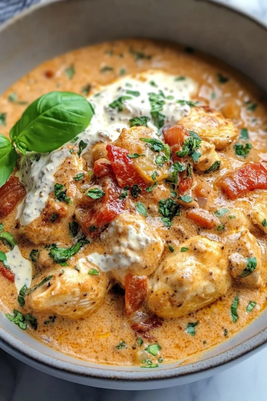 Pollo a la Toscana Crema