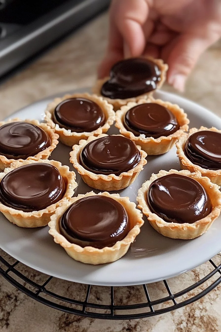 Mini Tartas de Chocolate