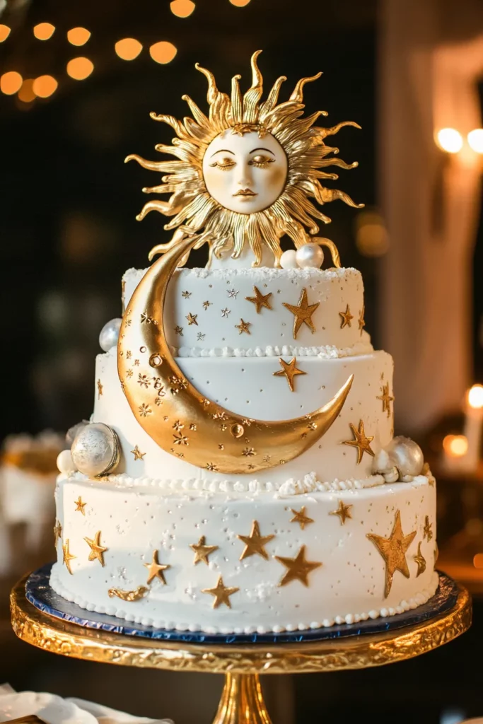 Pasteles Vintage Sol y Luna