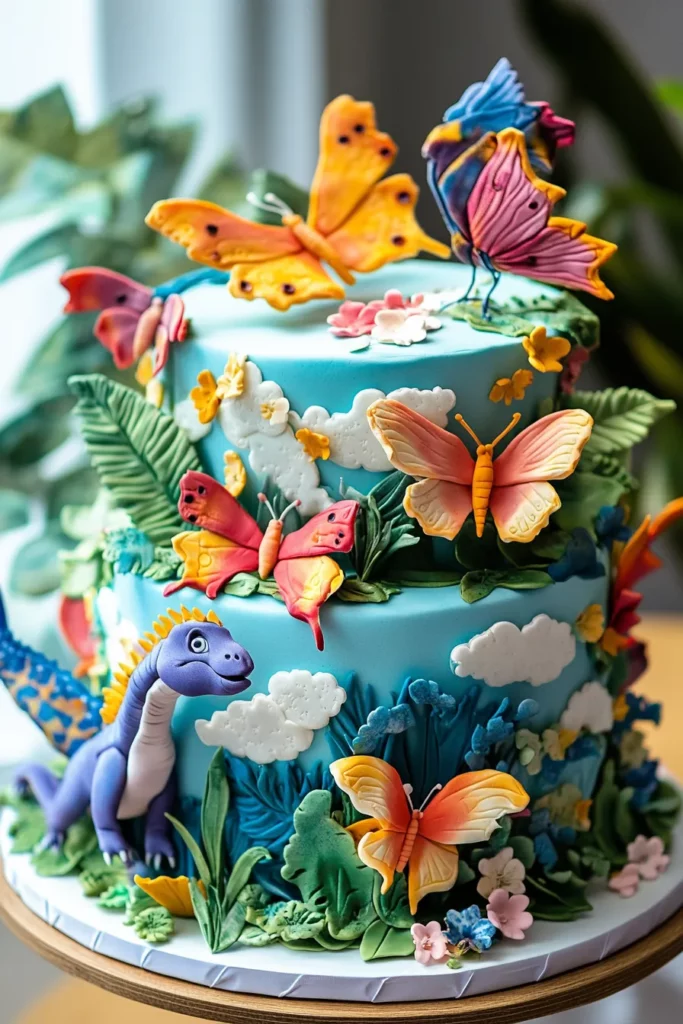 Pasteles de Mariposa y Pájaro