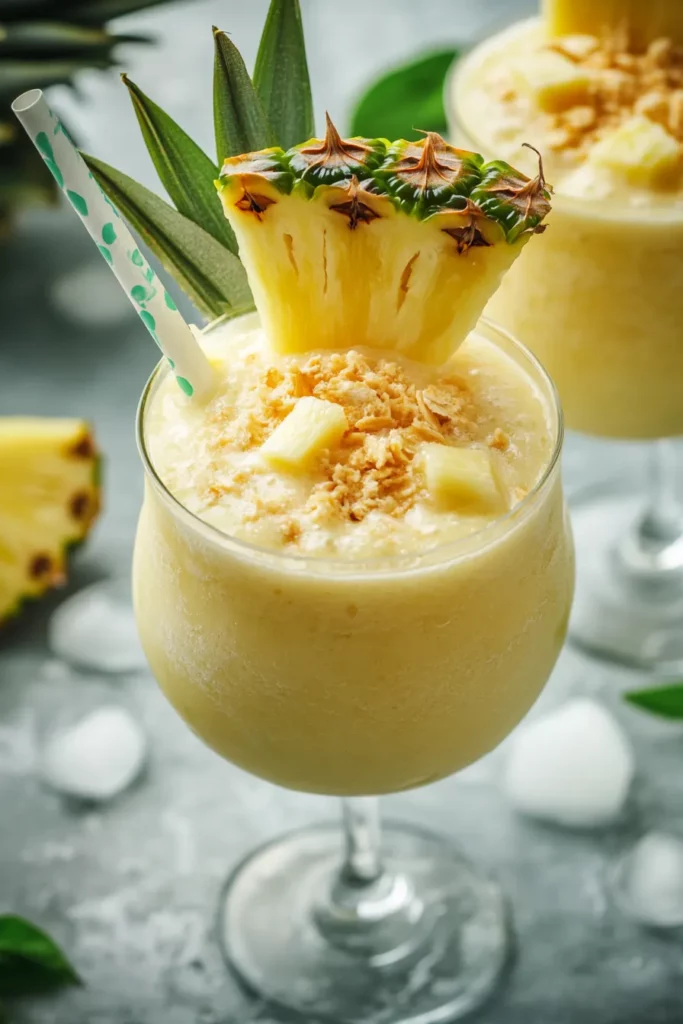 Piña colada smoothie