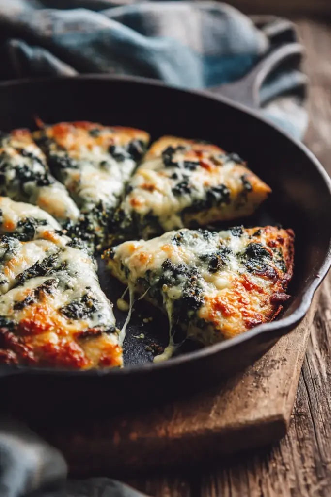 Pizza de Espinacas