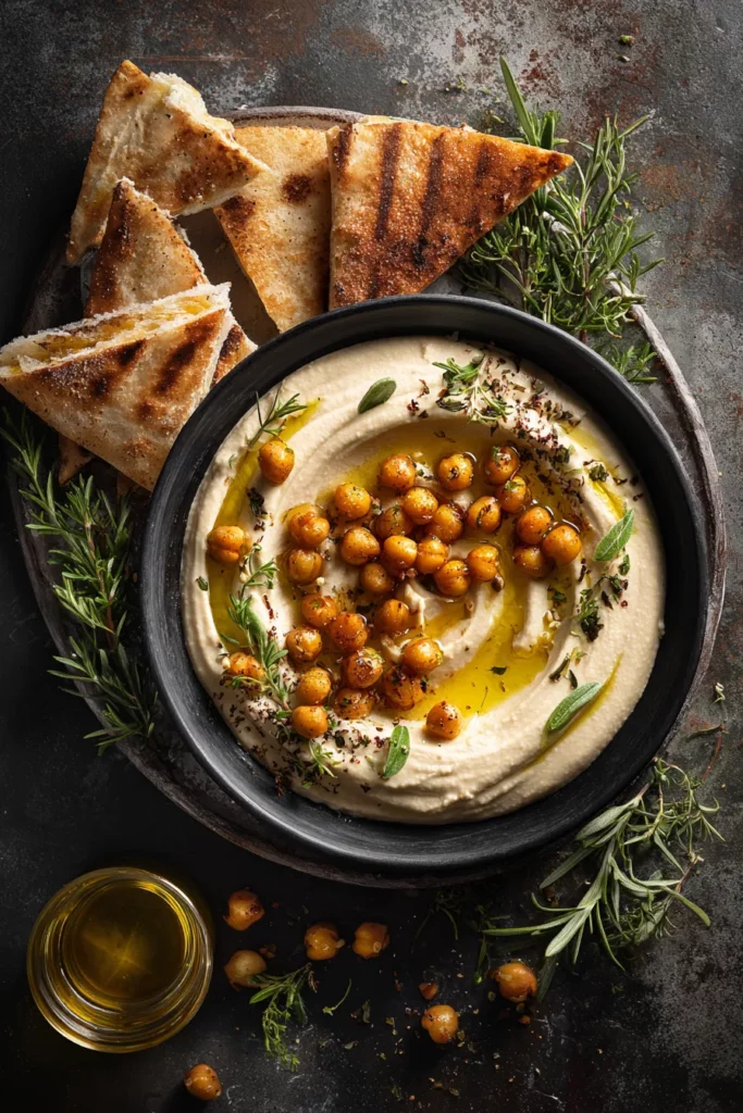 Presentación del Hummus