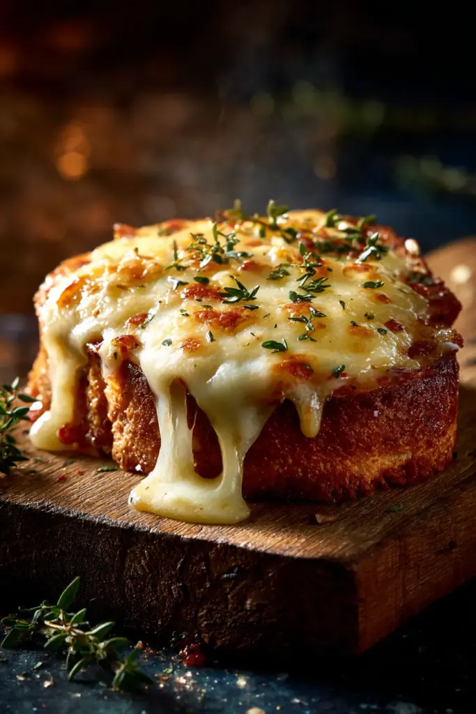 Queso gratinado perfecto