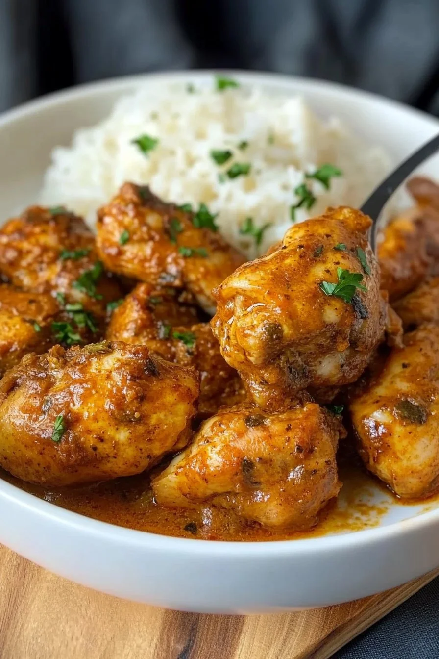 Pollo super tierno y cremoso!