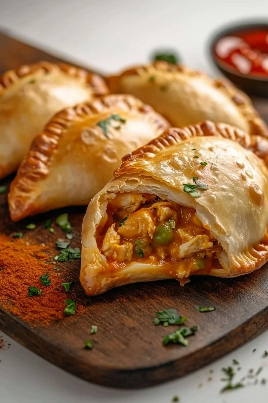 Sabrosas empanadas de pollo