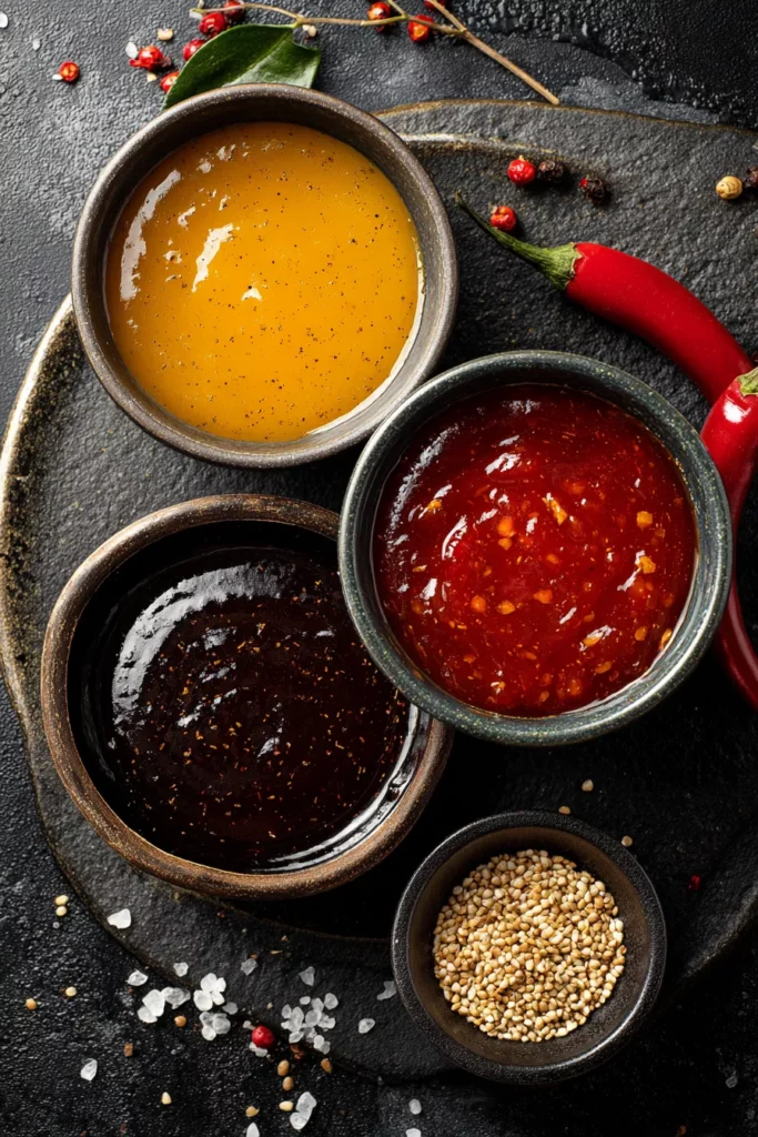 Salsas dulces y agridulces