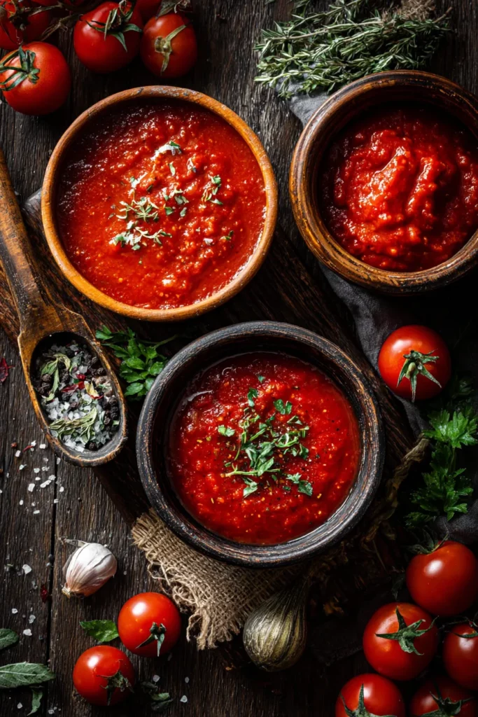 Salsas regionales italianas