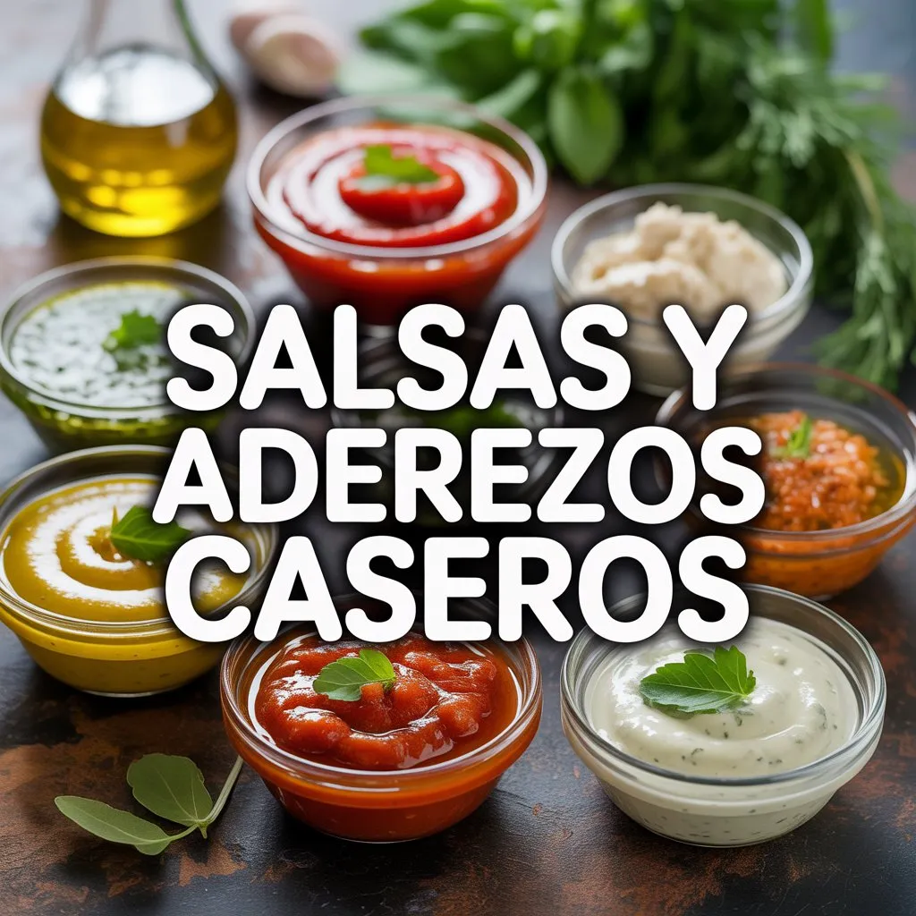 SALSAS Y ADEREZOS CASEROS