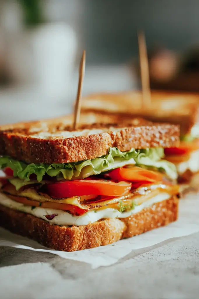 Sandwich bien sujeto