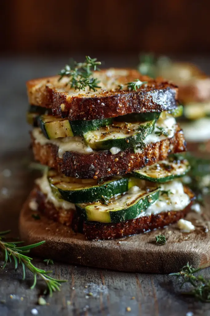 Sandwich gourmet elevado