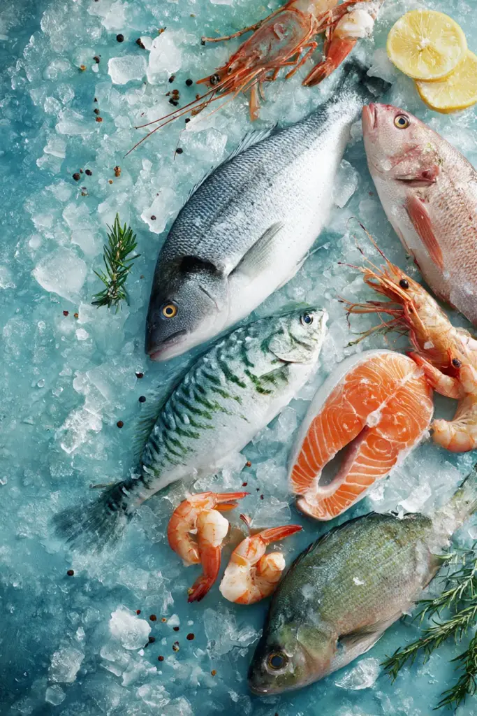 Selección de Mariscos Frescos