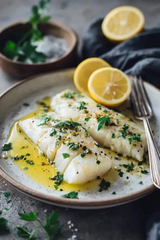 Simplicidad de Pescado Blanco