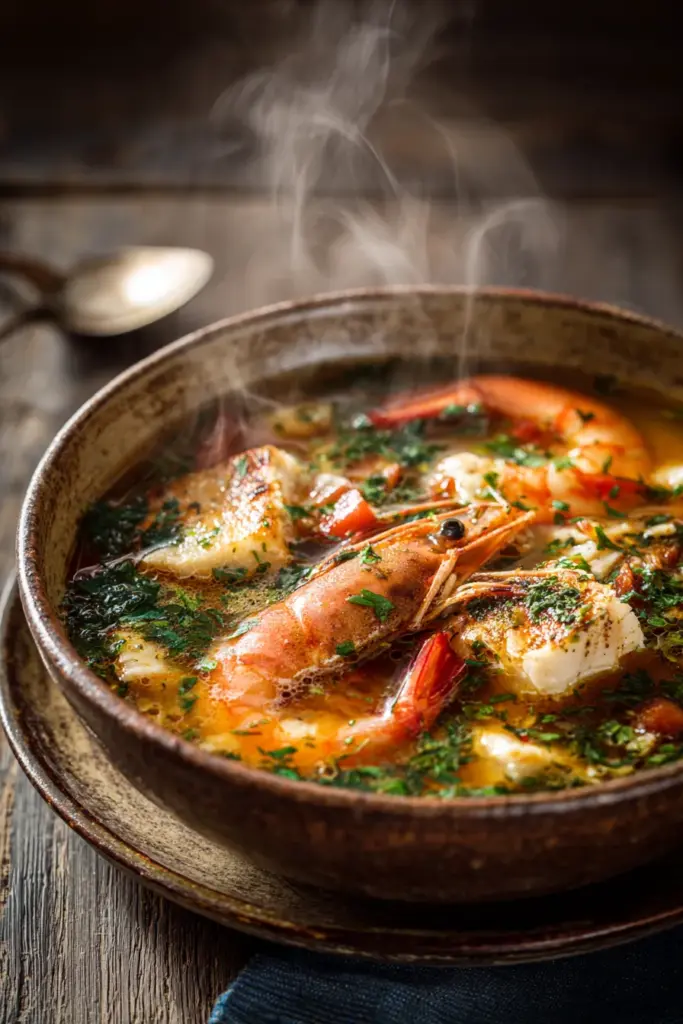 Sopa de Mariscos Reconfortante
