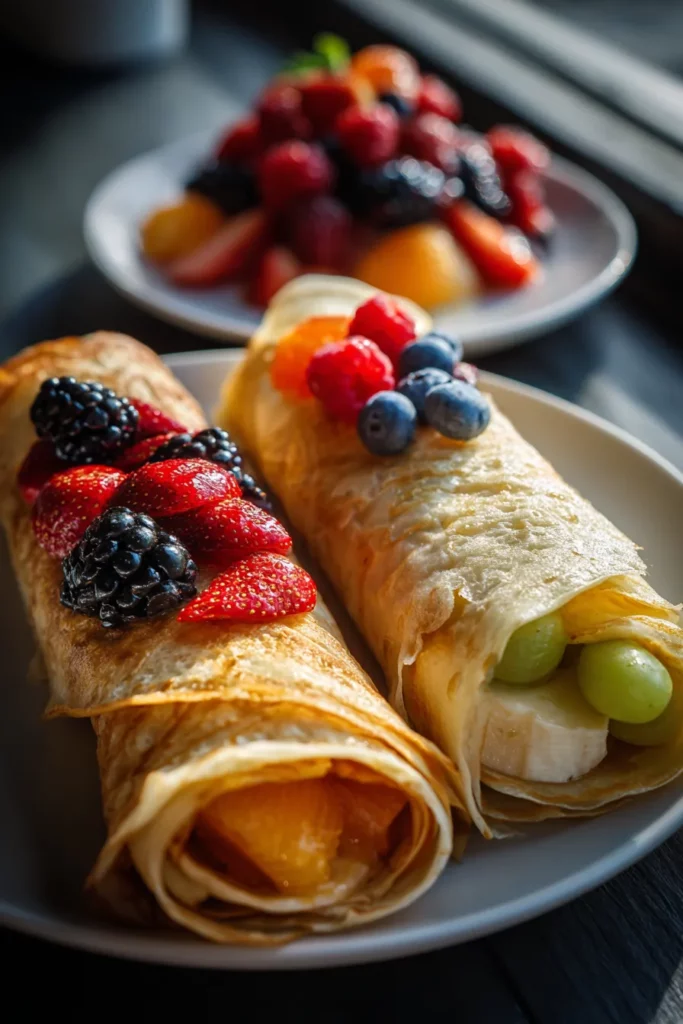 Crepas dulces y saladas