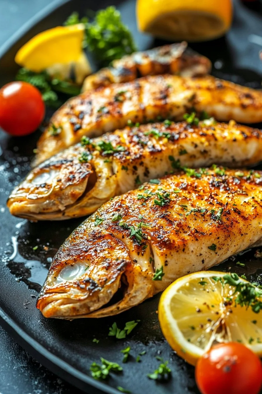 Receta de Pescado a la Parrilla en Horno Sabroso