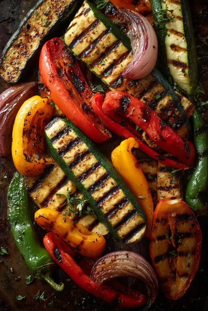 Vegetales asados gourmet