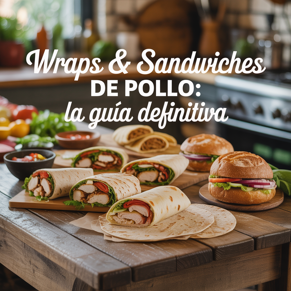 Wraps & Sandwiches de Pollo La Guía Definitiva