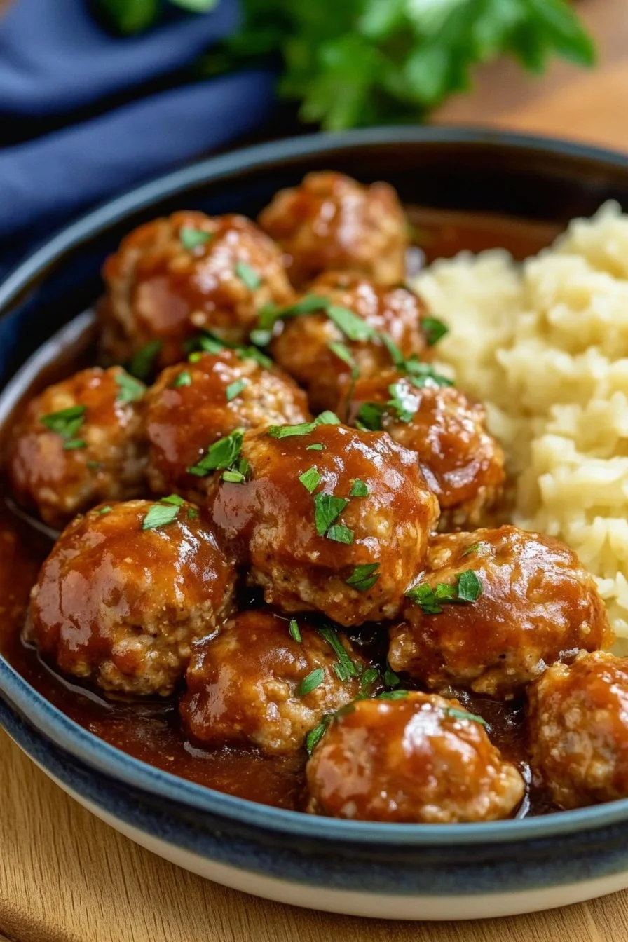 Albóndigas al estilo Salisbury