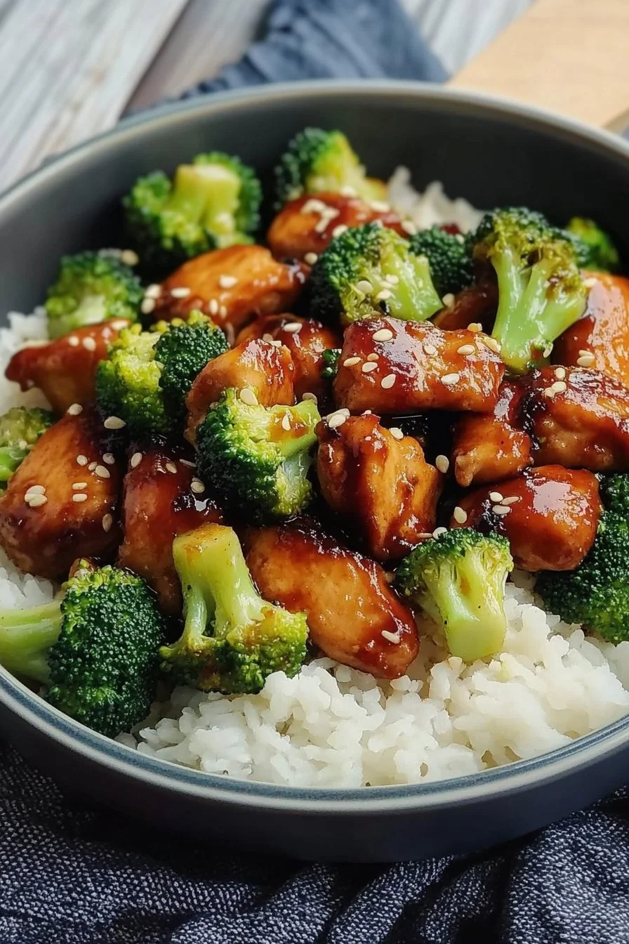 Pollo con brócoli