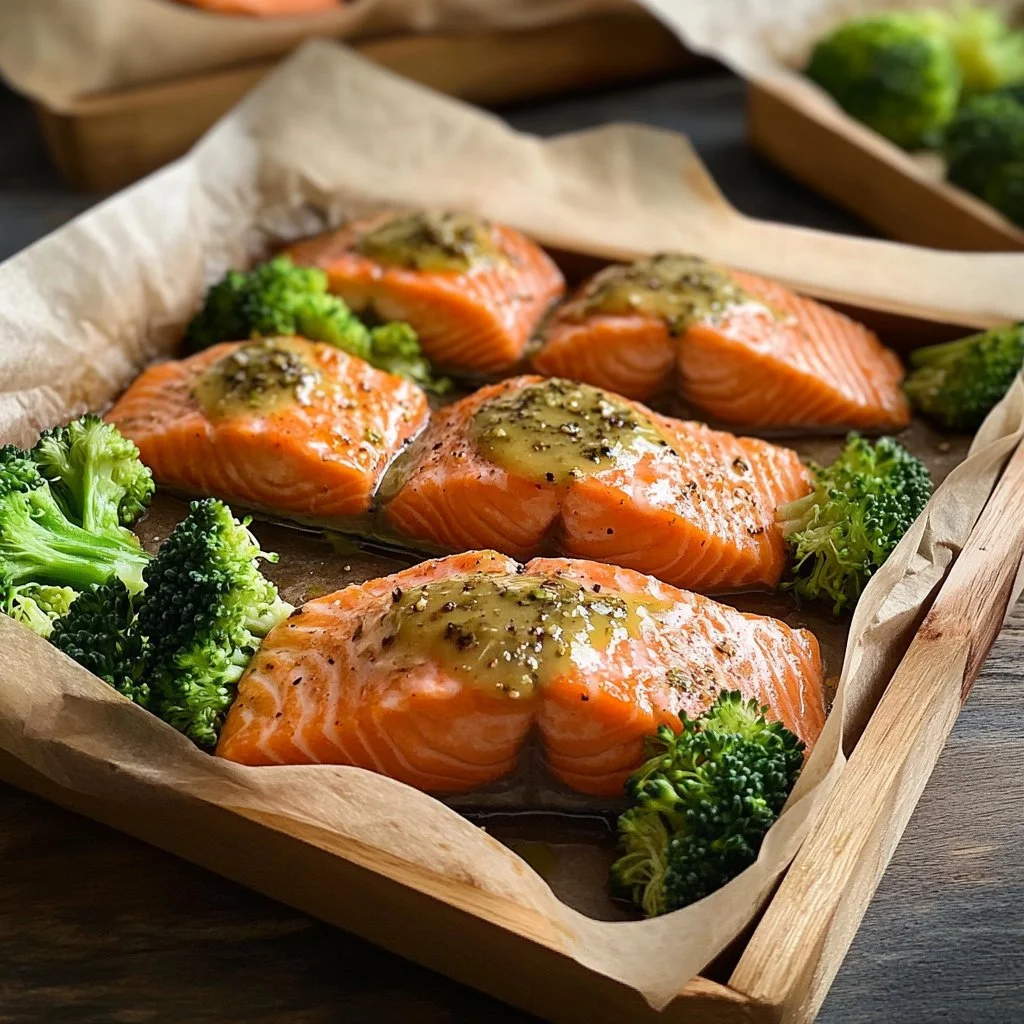 Deliciosos barquitos de salmón servidos en un plato atractivo